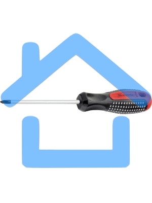 Отвертка Matrix Ph0 3-х компонентная рукоятка anti slip