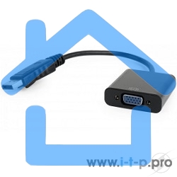 Переходник DisplayPort - VGA Cablexpert A-DPM-VGAF-02, 20M/15F, кабель 15см, пакет