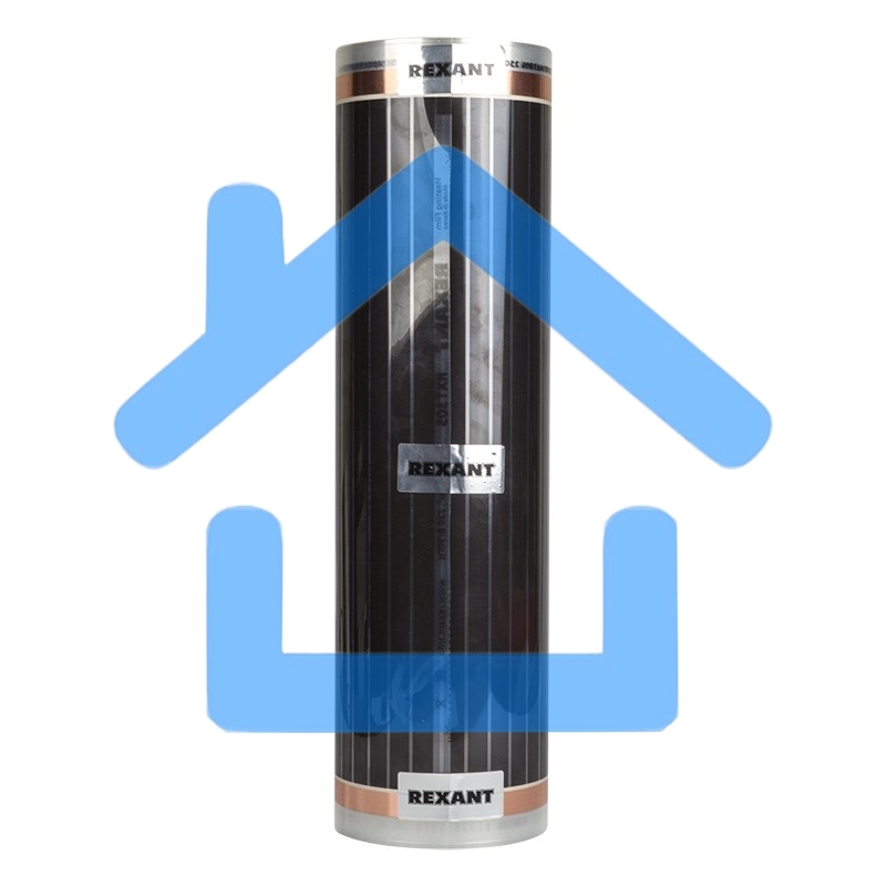 Пленочный теплый пол Rexant Optima 150 10 м²/0,5 х 20 м/1500 Вт