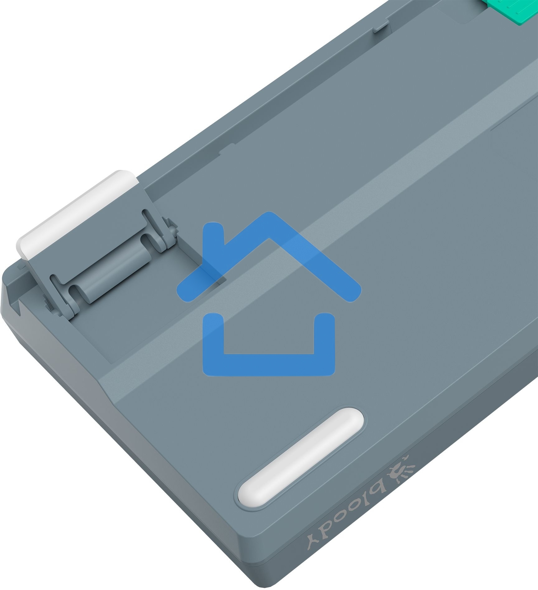 Клавиатура A4Tech Bloody S87 Energy проводная USB серый/зеленый