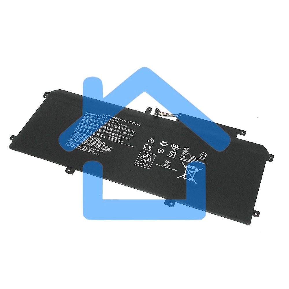 Аккумуляторная батарея для ноутбука Asus UX30511.4V 45WH черный Orig