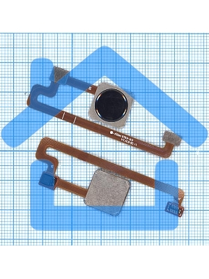 Шлейф со сканером отпечатка пальца для Xiaomi Mi Mix 2 черный