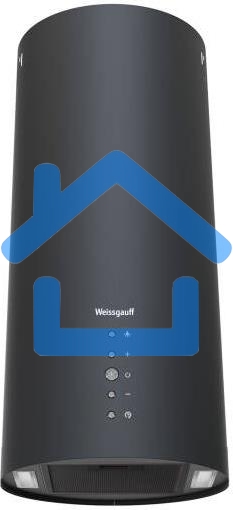 Вытяжка пристенная Weissgauff Gracia 70 BL черный, 35 см, 900 куб. м/ч, 53 дБ