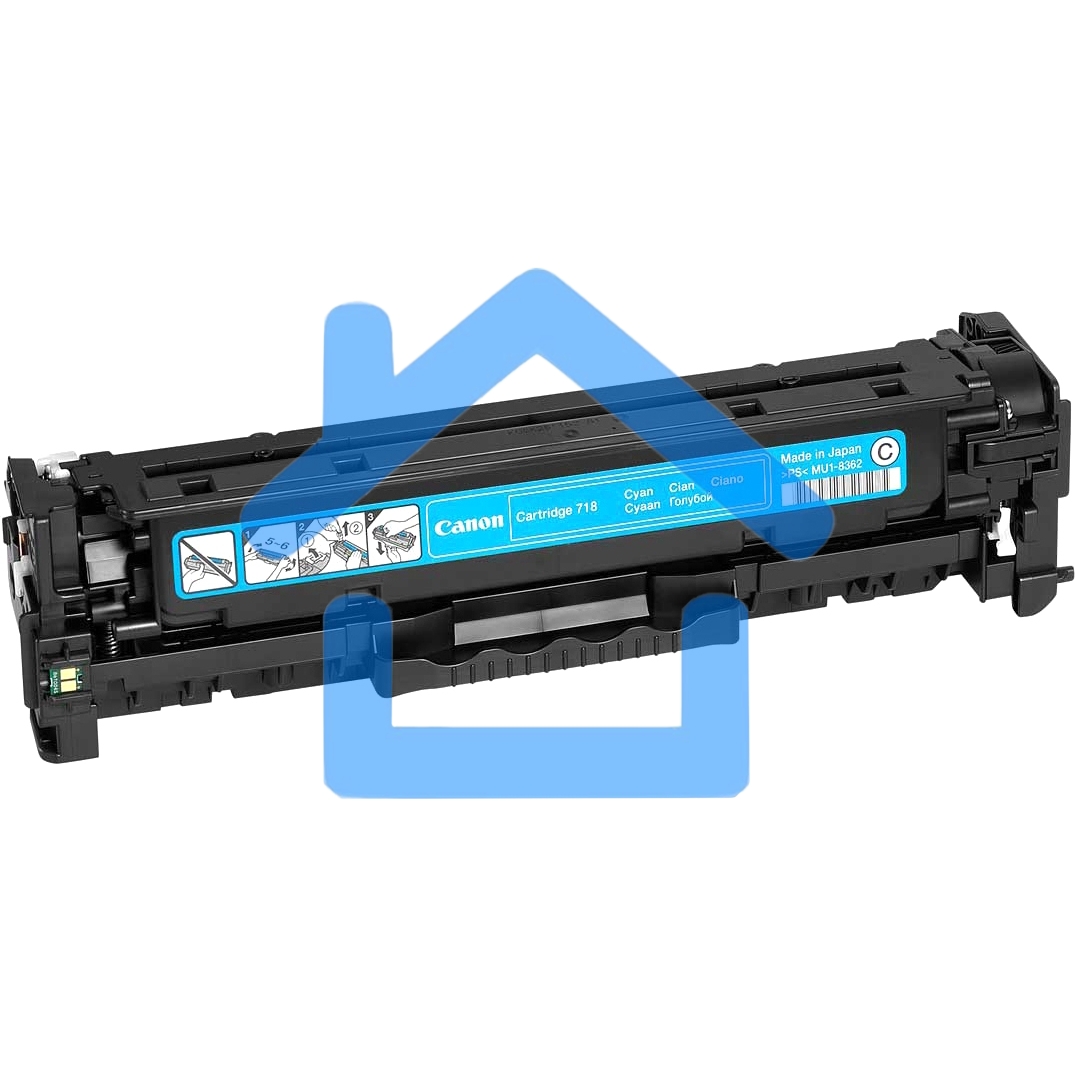 Картридж лазерный Canon Cartridge 718C (2661B002) голубой (2900 стр.) для Canon LBP7200/MF8330/8350