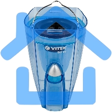Пылесос ручной Vitek VT-1811 B голубой, 60 Вт, уборка сухая, пылесборник контейнер 0.5 л