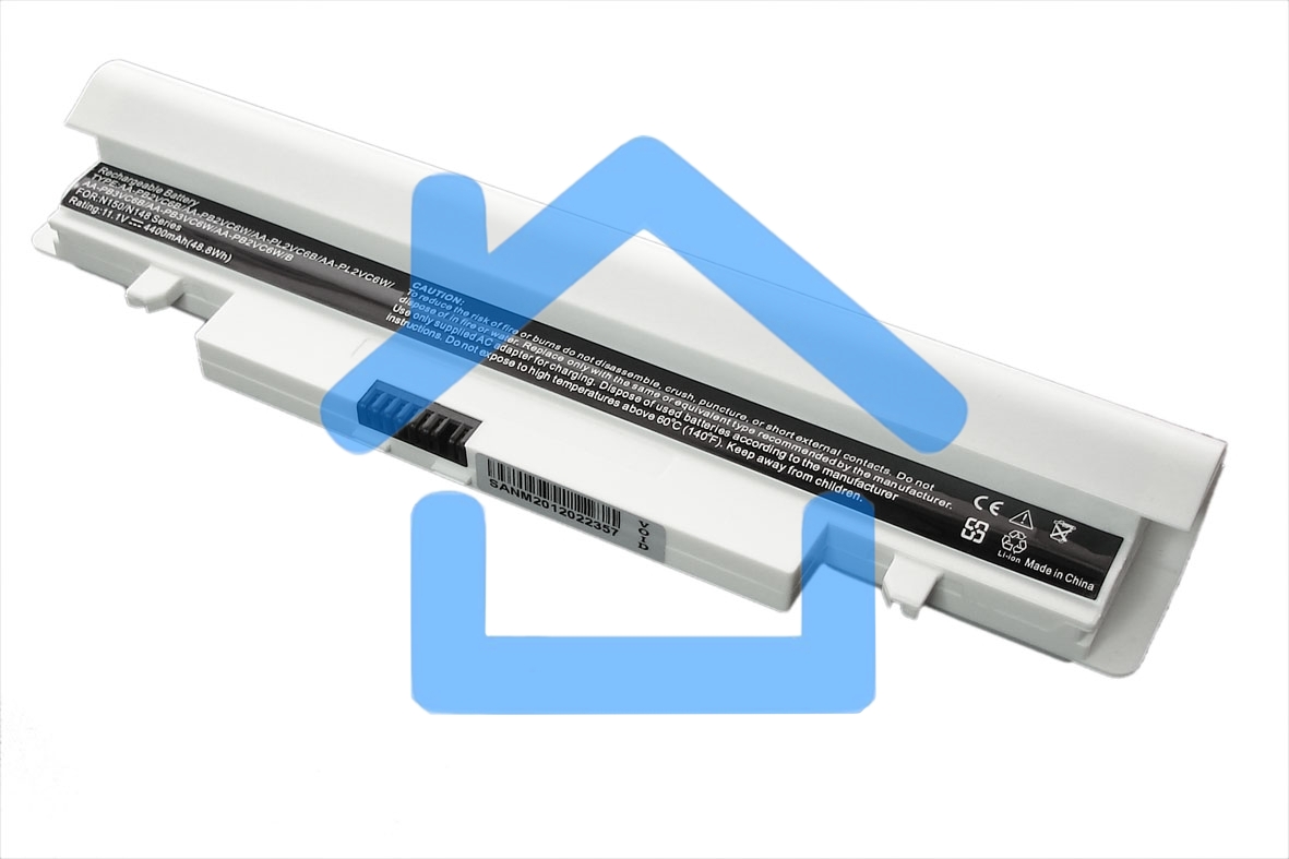 Аккумуляторная батарея для ноутбука Samsung N140 N143 N145 N150 N230 (AA-PB2VC6W) 5200mAh OEM белая