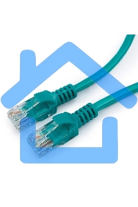 Патч-корд UTP Cablexpert кат.5e, 1м, литой, многожильный (зеленый)