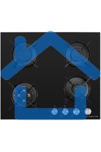 Газовая варочная панель Maunfeld EGHG.64.13STS-EB