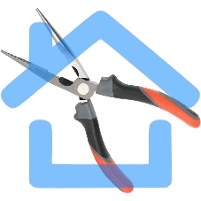 Длинногубцы PATRIOT LNP-200N, трехкомпонентная рукоятка, 200мм