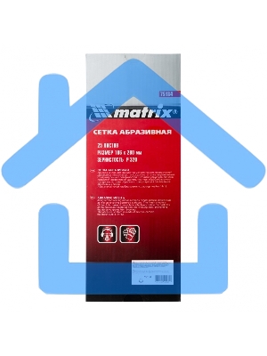 Сетка абразивная Matrix, P 320, 106 х 280 мм, 25 шт.