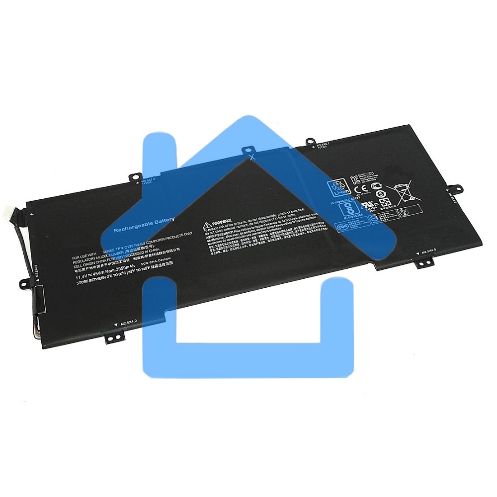 Аккумулятор для ноутбука HP Envy 13-D, 45Wh, 11.4V, HP