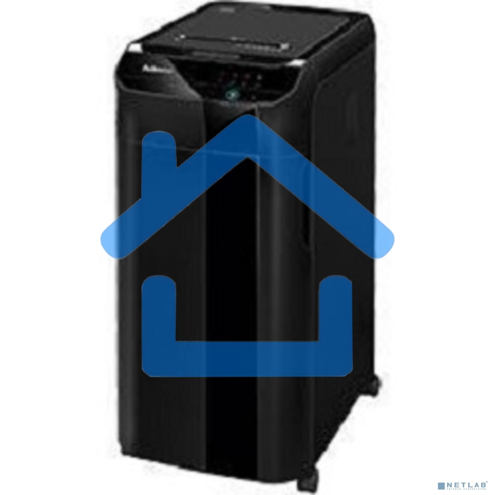 Шредер Fellowes AutoMax 350C (секр.P-4)/фрагменты/350лист./68лтр./скрепки/скобы/пл.карты/CD