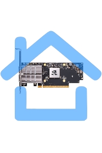 Сетевая карта NVIDIA ConnectX-7 OCP3.0 TSFF Adapter Card, 400GbE, NDR IB (default mod e), Single-port OSFP, Multi-Host and Socket Direct capable, PCIe 5.0 x16, Crypto Disabled, Secure Boot Enabled, Thumbscrew (Pull Tab) TSFF Brack et