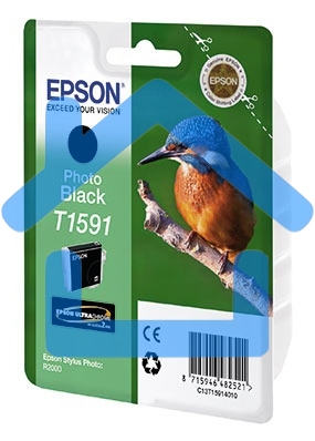 Картридж струйный Epson C13T15914010 фото черный (850 стр) для Epson St Ph R2000