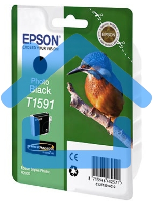 Картридж струйный Epson C13T15914010 фото черный (850 стр) для Epson St Ph R2000