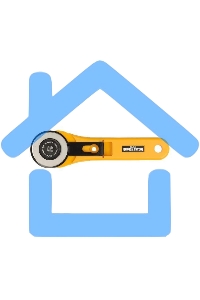 Нож дисковый OLFA OL-RTY-2/G пластик нерж.сталь 1шт