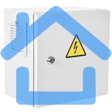 Шкаф ЭКОНОМ уличный всепогодный настенный укомплектованный (В300 Ш300 Г210), комплектация T1-IP54