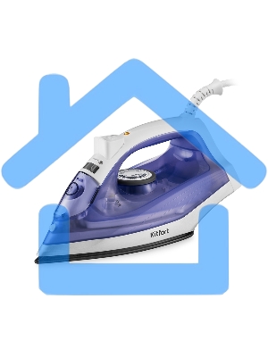 Утюг Kitfort KT-2603 1300Вт белый/фиолетовый