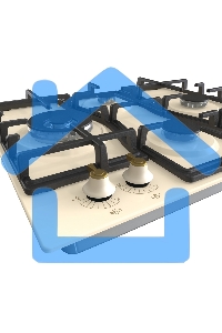 Газовая варочная панель Gorenje GW6D42CLI Слоновая кость