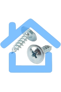 Саморез с прессшайбой KRANZ ПШС острый 4.2х16, короб (200 шт./уп.)