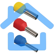 Наконечник-гильза IEK Е10-12 10мм2 (слонов. кость, 20шт)