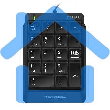 Числовой блок A4Tech Fstyler FK13P проводной, USB, черный