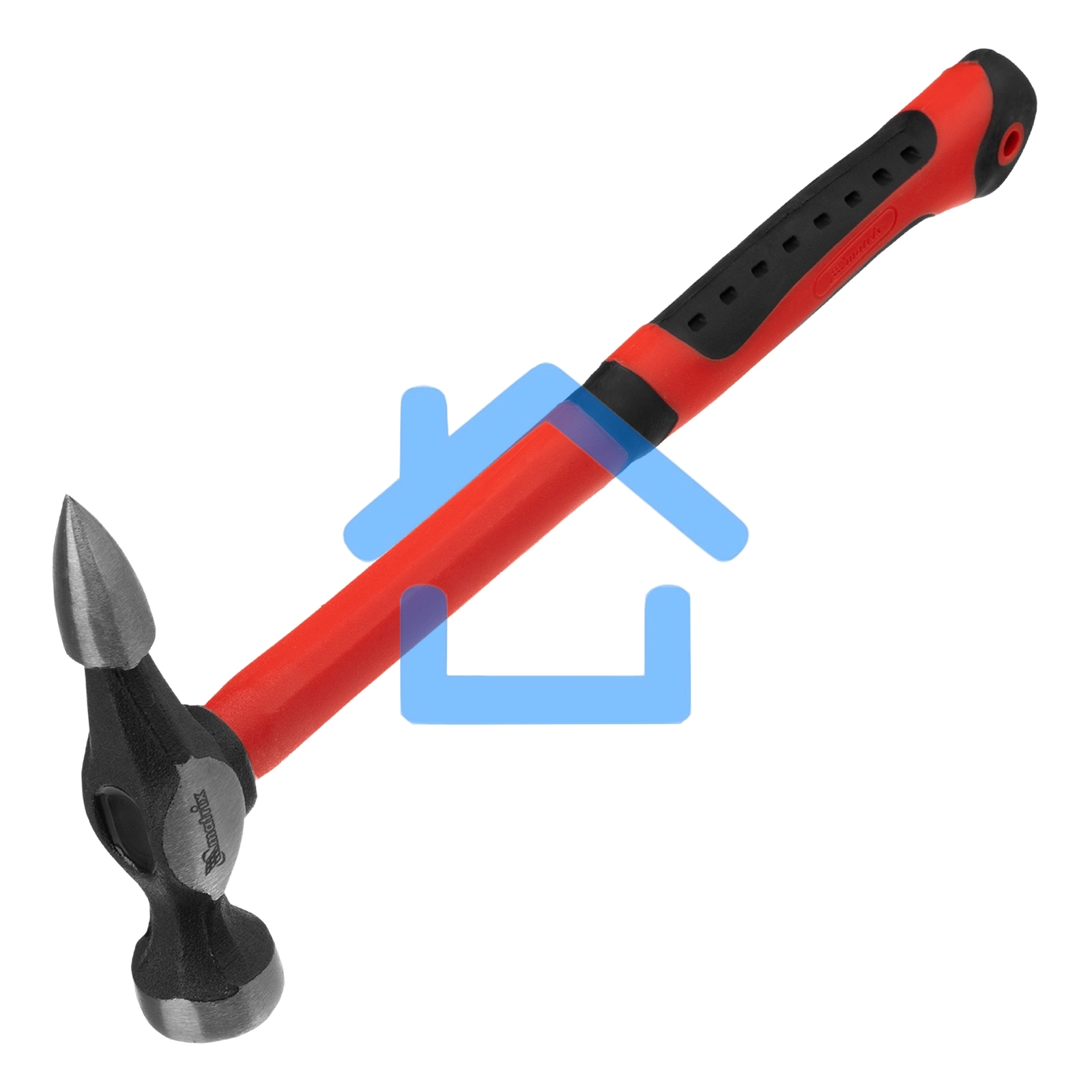 Набор рихтовочный Matrix, 3 молотка с фибергласовыми ручками, 4 наковальни, в пласт. боксе