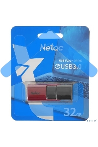 Флешка USB Netac U182 Red 32 Gb <NT03U182N-032G-30RE>, USB 3.0