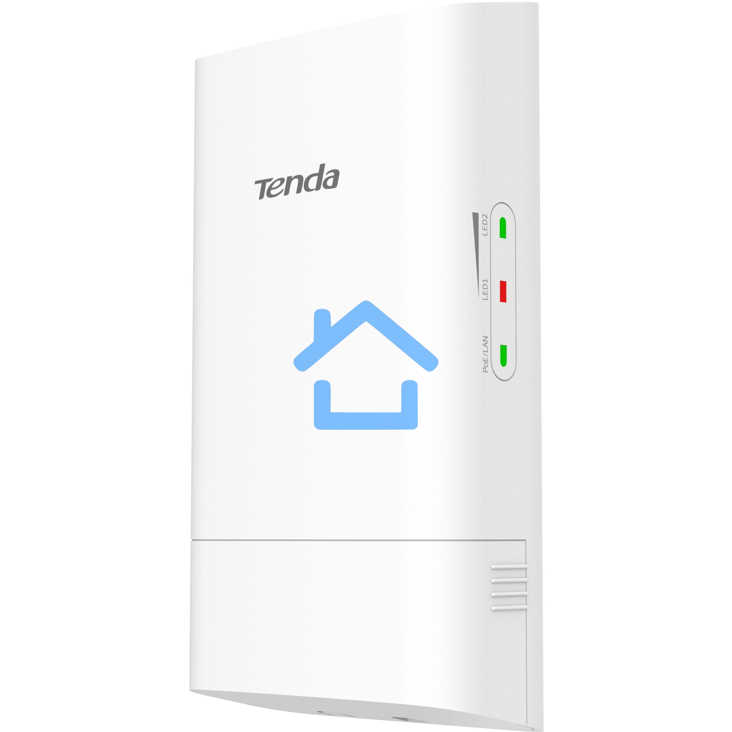 Tenda O1-5G Наружная точка доступа, 5 ГГц, до 867 Мбит/с, внутренняя антенна 1x9dBi, IP65, PoE, LAN 1x100 Мбит/с