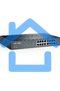Коммутатор TP-Link SMB TL-SG1016D неуправляемый настольный/19U 16x10/100/1000BASE-T