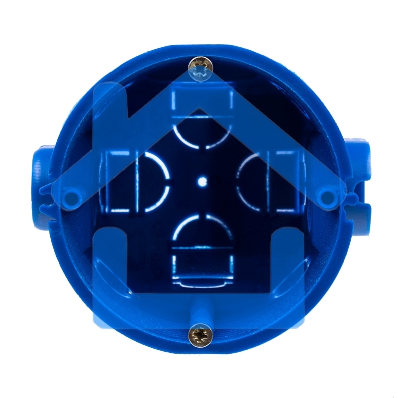 Коробка установочная, бетон/кирпич, глубокая, блочная 68х60 мм С3М4 Rexant