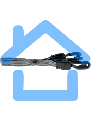 Резинки багажные плоские 600 мм, 2 штStels