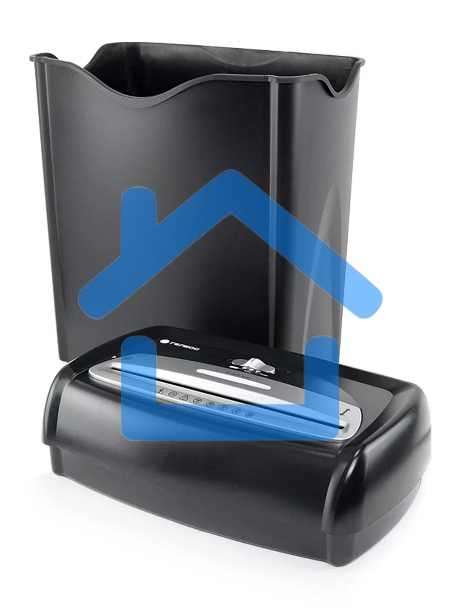 Шредер Heleos УД15-2 черный/серебристый (секр.Р-2) ленты 12лист. 15лтр. скобы пл.карты