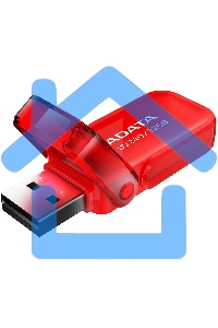 Флешка USB ADATA UV240 (AUV240-32G-RRD), 32 Gb, USB 2.0, R/W 15/5, красный