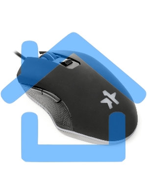 Мышь проводная Гарнизон GM-780G черный, 2400 dpi, USB, кнопки - 6