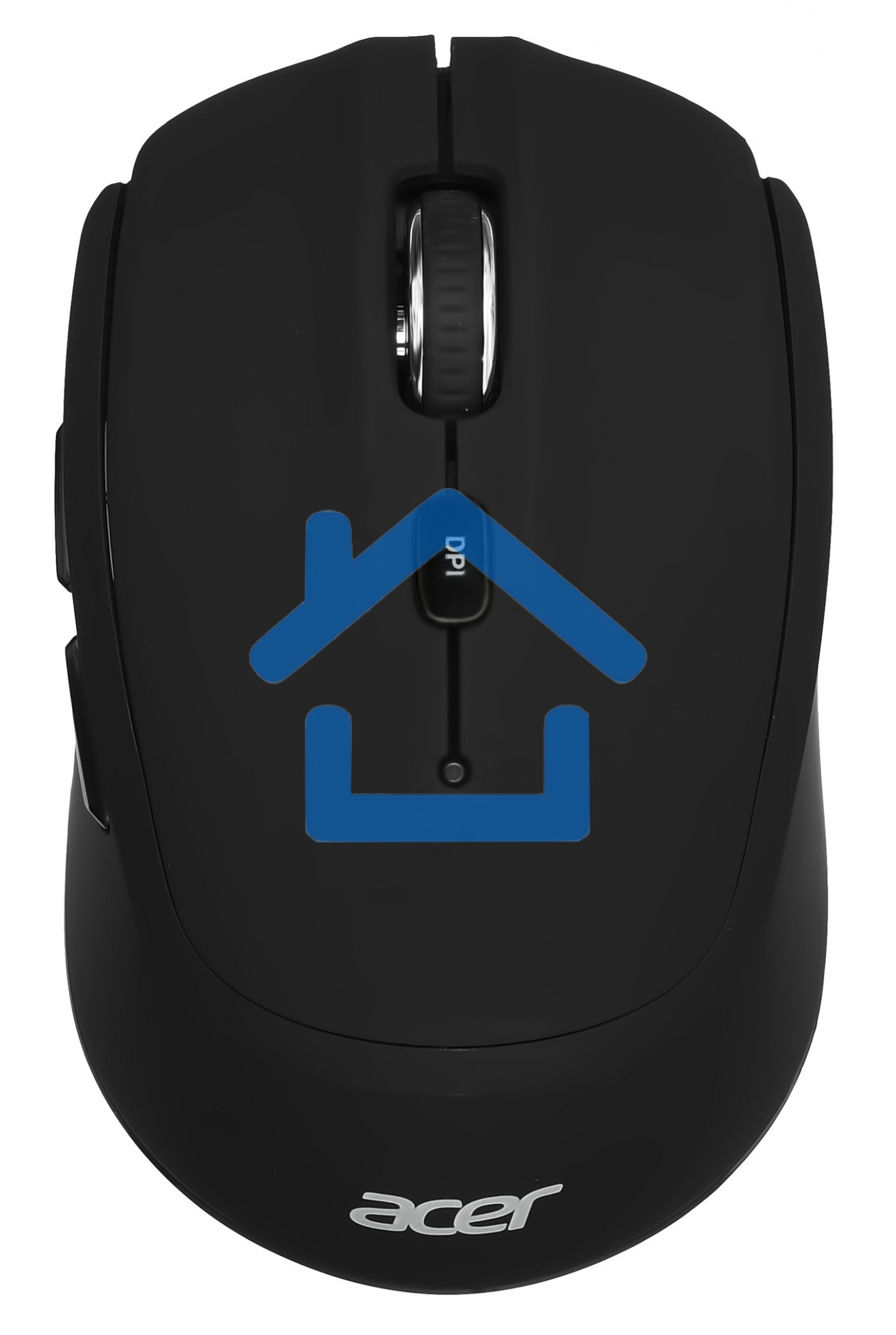 Мышь беспроводная Acer OMR040 черный, 1600 dpi, радиоканал, USB, кнопки - 6