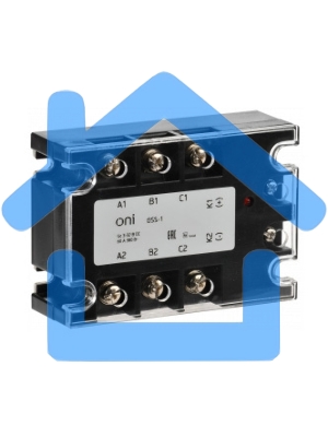 Реле твердотельное IEK Oni OSS-1 трехф. 380В (OSS-1-3-60-B)