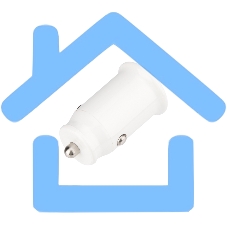 Автозарядка в прикуриватель Rexant АЗУ USB-A+USB-C, 2.4 A белый