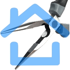 Длинногубцы PATRIOT LNP-200N, трехкомпонентная рукоятка, 200мм