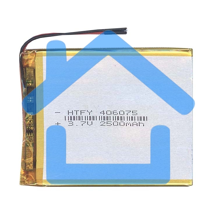 Аккумулятор Li-Pol (батарея) 4*60*75мм 2pin 3.7V/2500mAh