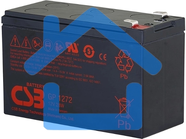 Батарея CSB GP 1272 (12V 7.2Ah) (28W) F1
