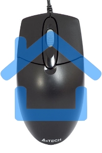 Мышь проводная A4Tech OP-720 черный, 1000 dpi, PS/2, кнопки - 3