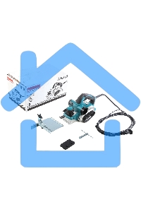 Рубанок Makita KP0810 Рубанок,850Вт,16000об\м,ширина-82мм,глуб-4мм,3.2кг,кор,парал упор