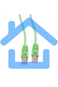Патч-корд UTP Cablexpert кат.5e, 2м, литой, многожильный (зеленый)