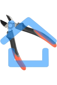 Кусачки PATRIOT KPP-180N, трехкомпонентная рукоятка, 180мм