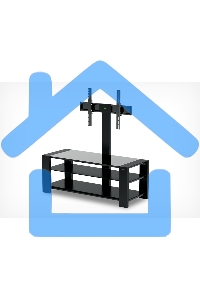 Стол Holder TV-32110 черныймат.+черный ст.