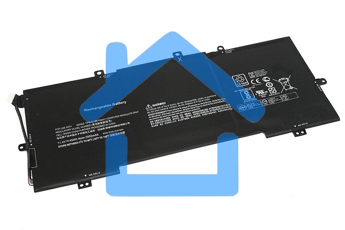 Аккумулятор для ноутбука HP Envy 13-D, 45Wh, 11.4V, HP