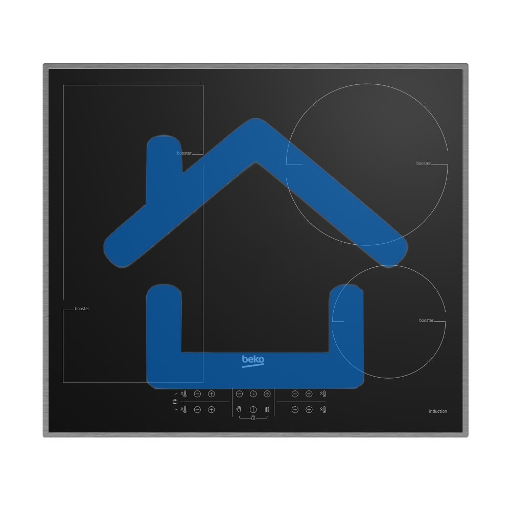 Встраиваемая индукционная варочная поверхность Beko HII 64200 FMTX, черный
