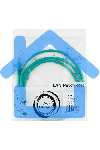 Патч-корд UTP Cablexpert кат.5e, 1м, литой, многожильный (зеленый)
