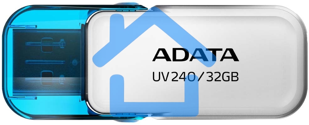 Флешка USB R/W ADATA R/W 32Gb ADATA UV240, USB 2.0, белый